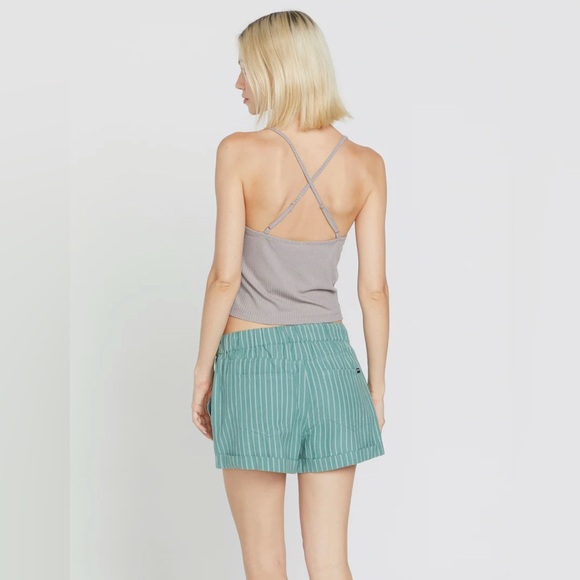 NWT Volcom Slip Knit Cami Top in Daze Grey Size XS - Picture 4 of 7